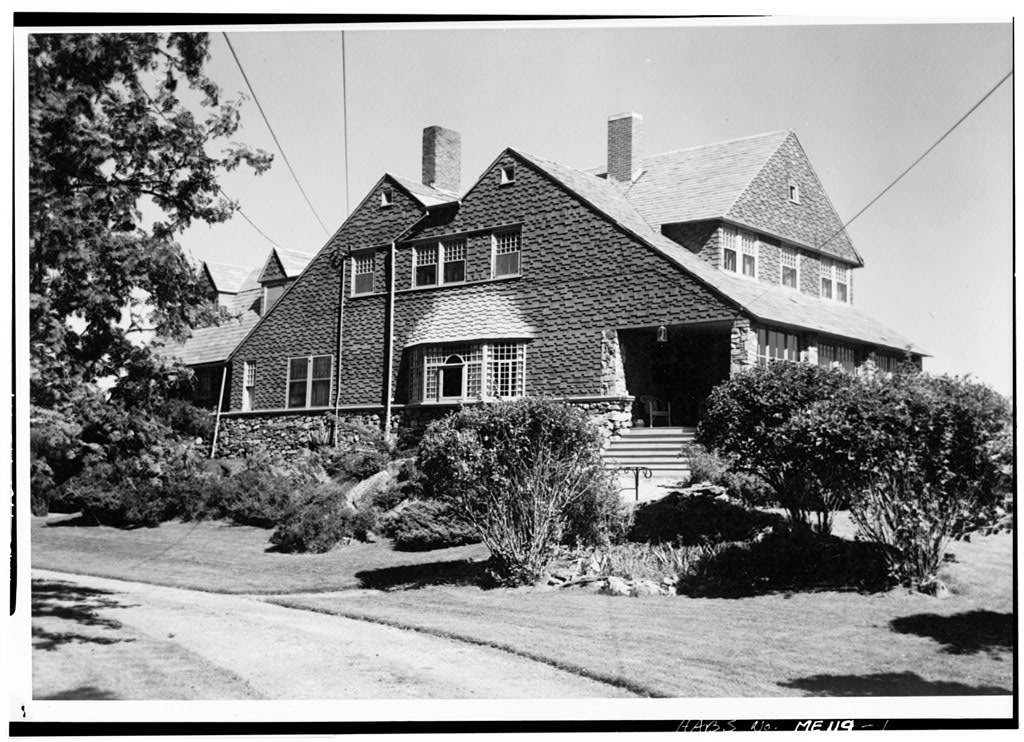 Brown-Donahue House, Delano Park, Cape Elizabeth, Cumberland County, ME Photos from Survey HABS ME-119